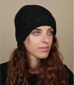 Mütze schwarz gefüttert Candice beanie black